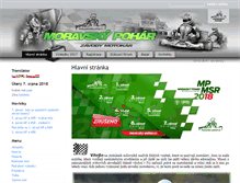 Tablet Screenshot of moravsky-pohar.cz